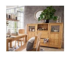 MassivHolz »Vita« Highboard natur