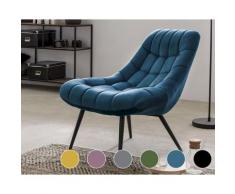 SalesFever »Chicago« Sessel XXL in Samt – erhältlich in 6 Farben