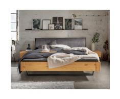 Massivholz »La Dolce Vita IX« Kiefer Massivholzbett 180x200 cm / mit Nachttisch