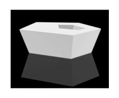 Vondom »FAZ« Outdoor Beistelltisch - LED-Beleuchtung Klein / B 60 x H 22 x T 57 cm / LED RGB