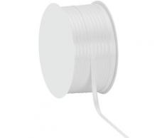 Satinband, weiß, 3 mm, 50 m