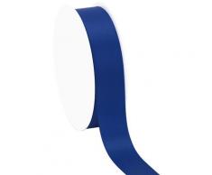 Satinband, marine, 25 mm, 25 m