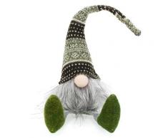 Wichtel aus Stoff, grün, 40 cm