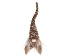 Wichtel aus Stoff, braun, 40 cm