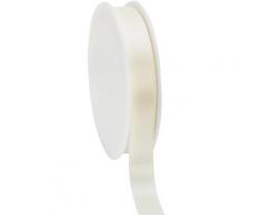 Satinband, creme, 15 mm, 50 m