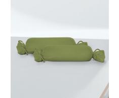 biberna Feinjersey-Nackenrollenbezug Doppelpack fichte, 2x 15x40 cm