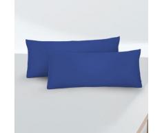 biberna Feinjersey-Kopfkissenbezug Doppelpack saphir, 2x 40x60 cm