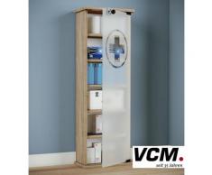 VCM Medizinschrank "Gusal XXL" Sonoma-Eiche