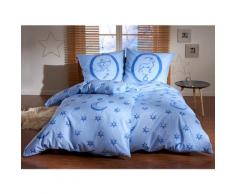 Bettwäsche "Wassermann" hellblau, 2-tlg.