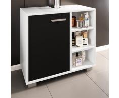 VCM Waschbecken-Unterschrank "Zalo L" Schwarz