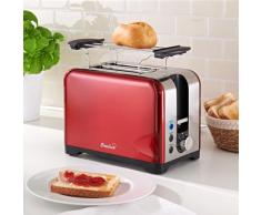 Toaster rot-metallic Basilico