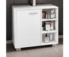 VCM Waschbecken-Unterschrank "Zalo L" Weiß