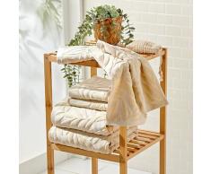 Badetuch beige 70x140 cm