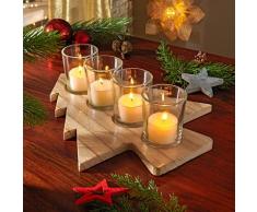 Teelichter-Tanne "Advent"