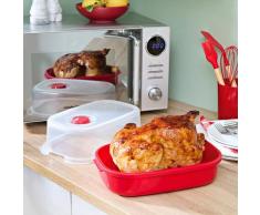 Mikrowellen-Bräter Basilico 3 Teile