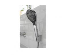 WENKO Duschkopf Watersaving Chrom, Ø 12 cm