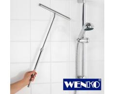 WENKO Teleskop Badezimmerwischer, Duschabzieher