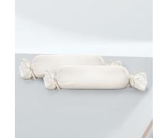 biberna Feinjersey-Nackenrollenbezug Doppelpack natur, 2x 15x40 cm