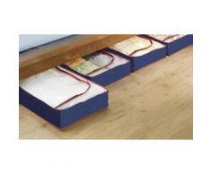 Maximex Unterbett-Kommode Blau-Rot 4er Set