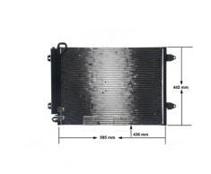 MAHLE Klimakondensator VW AC 666 000S 3C0820411,3C0820411C,3C0820411E Kondensator,Klimakühler,Kondensator Klimaanlage,Kondensator, Klimaanlage