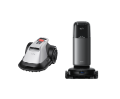 eufy Mähroboter E15 und eufy S1 Pro HydroJet Wisch- und Saugroboter