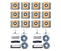 eufy 12 Staubbeutel 2‑Zubehör Sets‑Set für Saugroboter X10 Pro