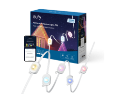 eufy Festinstallierte Outdoor-Lichterkette E22, 15m, 60 Triple-LEDs