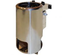 Saunaofen WEKA "Kompakt", silber (silberfarben), Saunaöfen