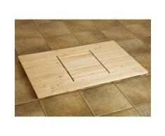 Saunabodenrost WEKA, beige (natur), H:40mm, Badematten, BxL: 62x105 cm