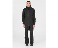 Regenhose WEATHER REPORT "Harbor", Herren, Gr. L, EURO-Größen, schwarz, 100% Polyester, unifarben, sportlich, Hosen, mit 20.000 mm Wassersäule