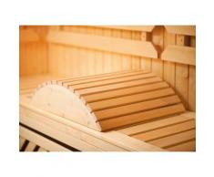 Sauna-Venenstütze WEKA, beige (natur), Massivholz, Kopfstützen