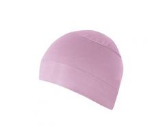 Strickmütze TRIGEMA "TRIGEMA Soft-Cap", Mädchen, Gr. 900, lila (orchidee), Baumwollmischung, Mützen