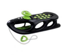 Rodel KHW "Snow Shuttle de luxe", schwarz (schwarz, grün), Schlitten, JungenB:47cm H:35cm L:109cm, Kunststoff, B:47cm H:35cm L:109cm