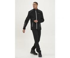 Sportanzug ENDURANCE "Naval", Herren, Gr. L, schwarz, 100% Polyester, unifarben, casual, Sportanzüge, mit wasser -und winddichter Funktion