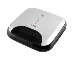 HYUNDAI Sandwichmaker "HYUSM615", silber, schwarz, B:23cm H:9cm T:22,5cm, Sandwichmaker