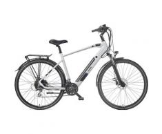 E-Bike TELEFUNKEN "Expedition XC941" Gr. 52, weiß (kreide), E-Bikes, 52cm, 28 Zoll (71,12cm), Trekking Elektrofahrrad, Herren, 28 Zoll, 36 V 417,6 Wh Akku, Pedelec