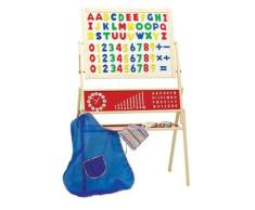 Standtafel ROBA, bunt, Tafeln, Kinder, B/H/L: 69cm x 112cm, Massivholz, inkl. Zubehör, B:69cm H:112cm T:42cm
