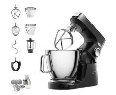 KENWOOD Küchenmaschine "Titanium Chef Baker XL KVL85.004BK, m. Zub. Gratis Wert UVP 319,-", schwarz, B:37cm H:40cm T:22,5cm, Küchenmaschinen, Gratis: Mixaufsatz KAH359GL+Schnitzelwerk AT340