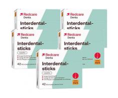 Redcare Interdentalsticks (Metallfrei) Fünferpack 5x42 St Zahnbürste