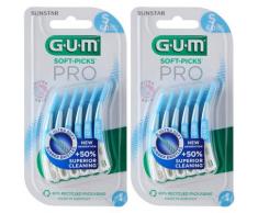 GUM Soft-Picks PRO S x2 2x60 St Zahnbürste