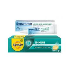 Bepanthen Augen- und Nasensalbe + Supradyn Immun 15 Brause 1 St Set