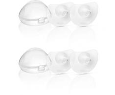 2x Lansinoh Stillhütchen 20 mm 2x2 St Brusthütchen, -hauben, -schalen