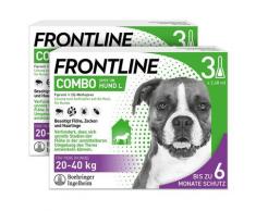 Frontline Combo Spot on gegen Flöhe und Zecken Hund L 20-40kg 2x3 St Einzeldosispipetten