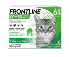 Frontline Combo Spot on Katze Lsg.z.Auft.a.Haut 6 St Einzeldosispipetten