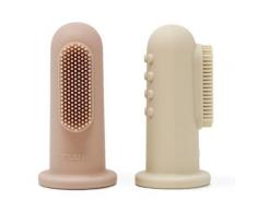 Mushie Baby Tandenborstel Blush 2 St Zahnbürste