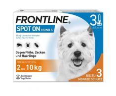 Frontline Spot on H 10 Lösung f.Hunde 3 St Einzeldosispipetten