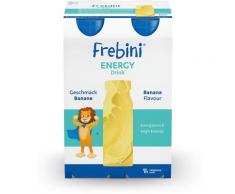 Frebini Energy Drink Banane Trinkflasche 4x200 ml Flüssigkeit
