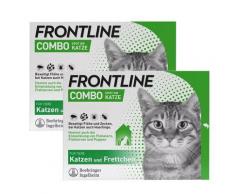 Frontline Combo Spot on gegen Flöhe und Zecken Katze 2x6 St Lösung