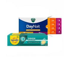 Erkältungsset Wick DayNait + Supradyn Immun 15 Brause 1 St Set