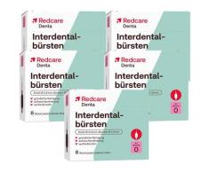 Redcare Interdentalbürsten Fünferpack 5x8 St Zahnbürste